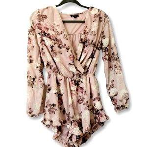 Pre-owned Women Floral Romper Jfor Justify M